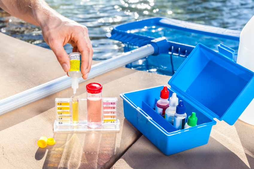 Pool testing kits